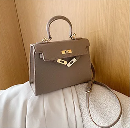 Saffiano Lock Bag